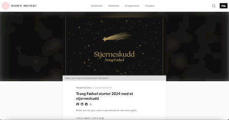 Trang Fødsel starter 2024 med et stjerneskudd