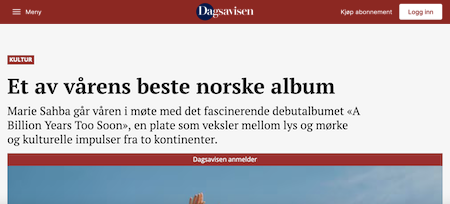 Et av vårens beste norske album