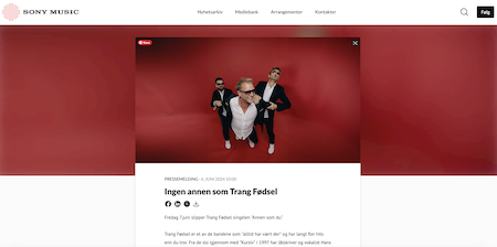 Ingen annen som Trang Fødsel