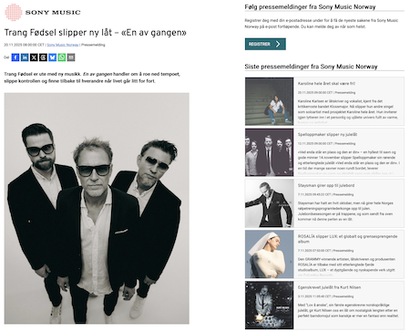 «En Av Gangen» handler om å roe ned tempoet, slippe kontrollen og finne tilbake til hverandre når livet går litt for fort.